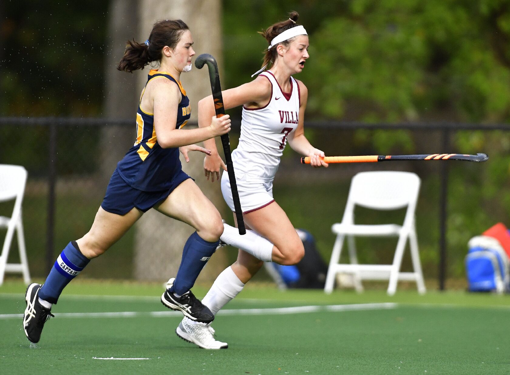Villa Duchesne vs John Burroughs field hockey
